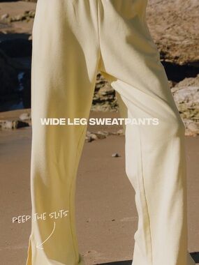 Daily Drills lemonade sweatpants